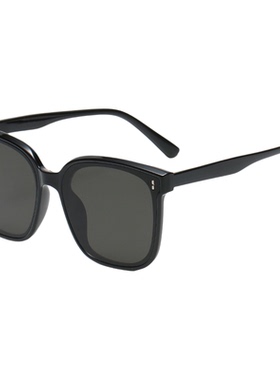 网红同款遮阳镜街拍出片方框墨镜