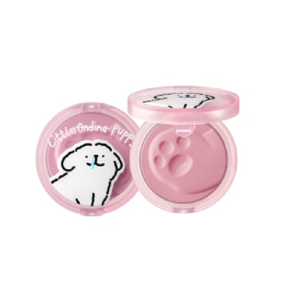 小奥汀x线条小狗腮红膏膨胀色收缩多用膏哑光提亮特卖