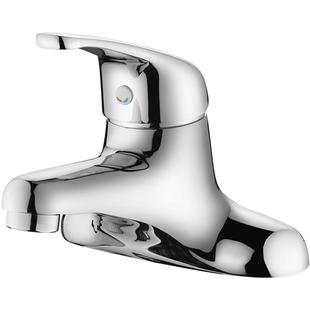 埃美柯amico 双孔面盆水龙头台上台下洗脸手盆冷热卫生间浴室全铜