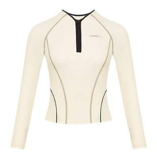 AquaPlay安泊来长袖长裤分体泳衣女拉链防晒游泳衣水母服潜水服