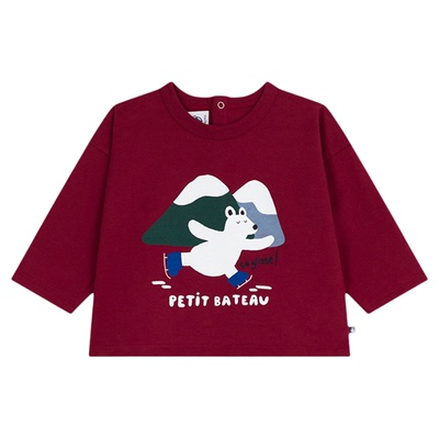 Petitbateau婴幼儿T恤衫