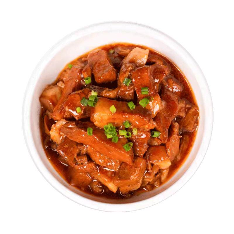 菜帮主黄豆焖猪脚料理包冷冻批发熟食猪蹄快餐外卖加热即食预制菜