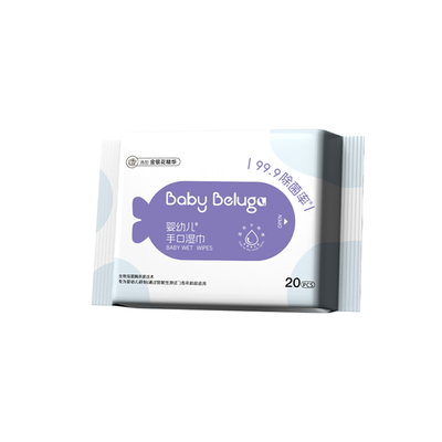 婴儿儿童湿巾小包便携手口专用