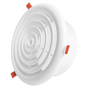 新风系统出风口圆盘卡扣圆形进排气回风口新风口通风换气出风口罩