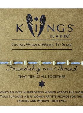 VIKIKO串珠饰品天然珍珠手链女