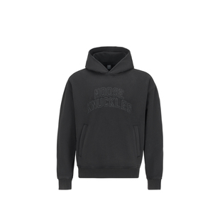 [新年限定]MOOSE KNUCKLES 男士新年系列休闲LOGO印花连帽卫衣