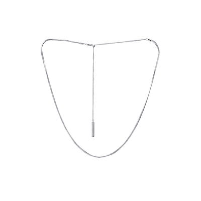 ARSIS叛逆链条蛇骨Y字链轻奢