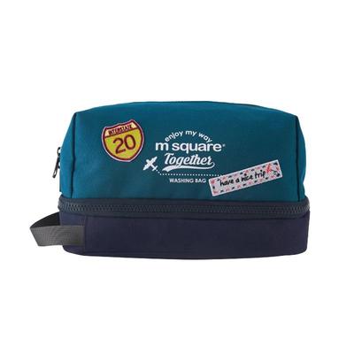 msquare洗漱包干湿分离化妆包