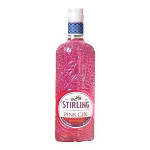 STIRLING萨格利粉红47金酒英国原装进口杜松子酒500ml调酒基酒