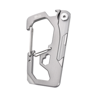 迪拓快拆多功能快挂扣钥匙扣车钥匙扣男士男生组合工具小刀美工刀