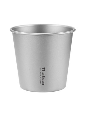 钛工匠纯钛单层钛杯啤酒杯