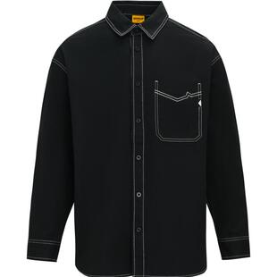 CAT卡特秋冬男士户外压明线设计全棉长袖衬衫式外套商场同款