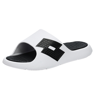 LOTTO乐途男款外穿运动篮球拖鞋2025春秋新款防滑防臭厚底踩屎感