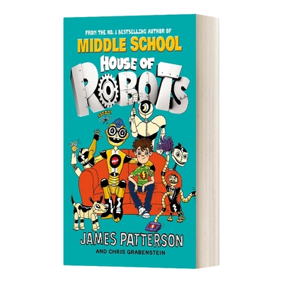 英文原版 House of Robots #1 机器人之家#1 英文版 进口英语原版书籍儿童图书