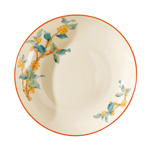 陶瓷盘子菜盘家用2026新款新中式釉下彩高级感餐具加深餐盘菜碟子