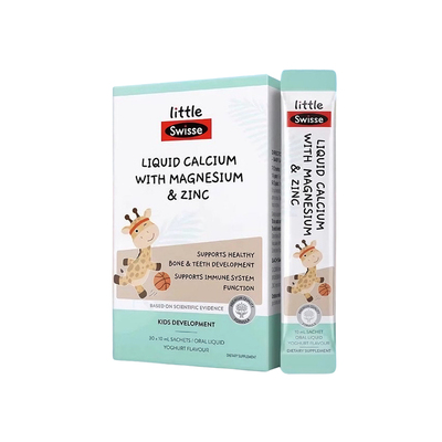 斯维诗0-6岁液体钙镁锌30条进口