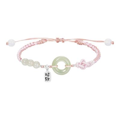 zeroline和田玉玉髓手链男女同款