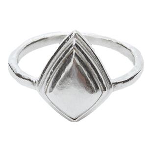 ENSAGE Mini Ring 几何细圈戒指 925纯银手工原创设计师小众气质X