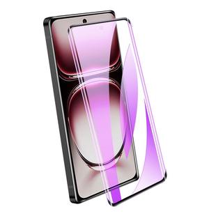 适用opporeno12钢化膜曲面抗蓝光全屏覆盖保护Reno12pro手机贴膜高清防摔玻璃OPPO水凝膜全包边防指纹新款por