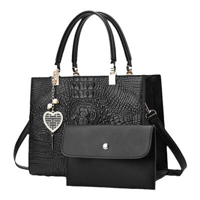 魅宣高级感轻奢鳄鱼纹大气手提包