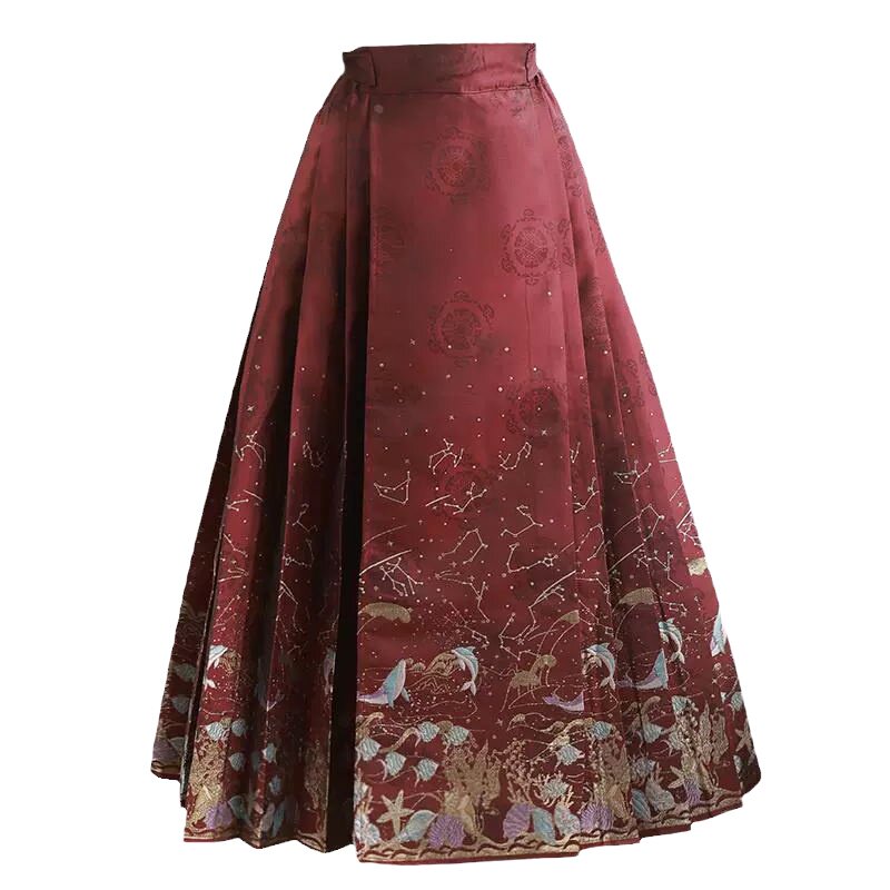 女童汉服中式马面裙套装春秋唐装
