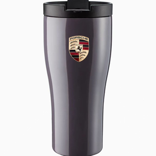 保时捷保温杯PORSCHE车载不锈钢普罗旺斯紫冷热水杯4S店交车礼