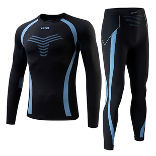UTO悠途户外运动速干衣男女款滑雪保暖功能内衣套装冬季跑步排汗