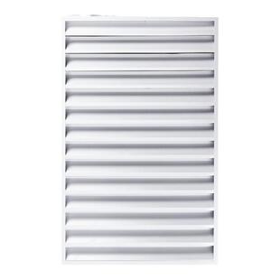 铝合金防雨百叶窗通风口排风口空调外机罩定制方管防雨百叶出风罩