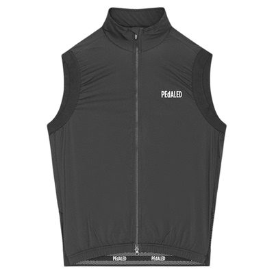 PEdALED 男士骑行马甲骑行风衣防风排汗ELEMENT WIND PR 黑色