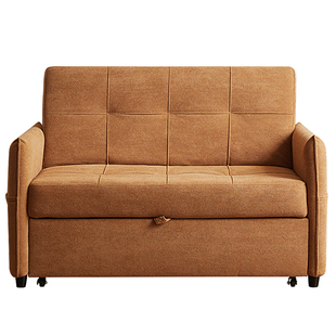 双虎可折叠沙发床两用一体伸缩抽拉多功能阳台单人沙发小户型212