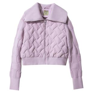 Amii高级感短款羽绒服女冬小个子2024新款轻便薄款立领鸭绒短外套