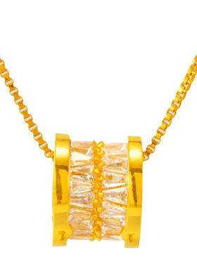 久不掉色钛金锁骨项链女时尚轻奢