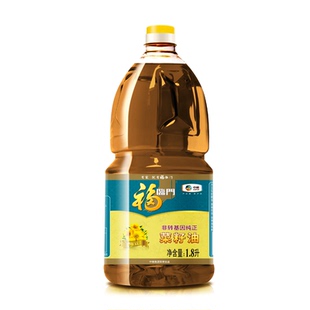 福临门非转基因纯正菜籽油1.8L 桶装中粮家用低介酸食用油
