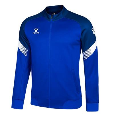 卡尔美外套长袖训练服运动男保暖