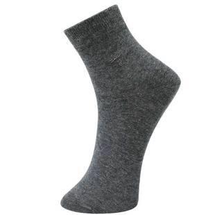 七匹狼男士袜子纯棉中筒全棉袜黑白色男袜商务透气吸汗抗菌防臭脚