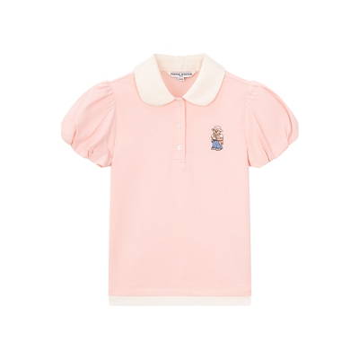 TeenieWeenieKids泡泡袖POLO衫