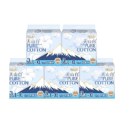 【杨紫同款】淘淘氧棉消毒级裤型卫生巾L码高腰防漏安睡裤