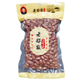 老郑家五香花生米山东章丘特产老味道红皮酥香花生休闲零食下酒菜