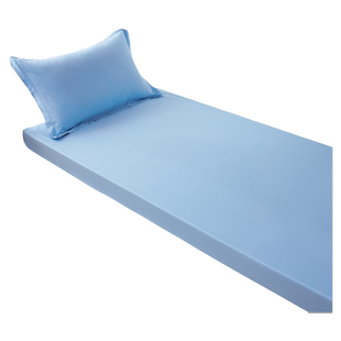 纯棉床笠单件学生宿舍单人床罩90x190全棉0.8m床垫套罩薄棕垫专用