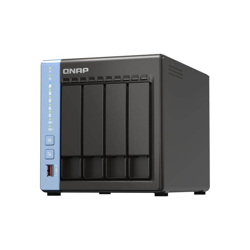 【免费升级16G内存】QNAP威联通NAS TS-466C 奔腾N6005 2.5GbE 新旗舰 私有云 NAS家用网络