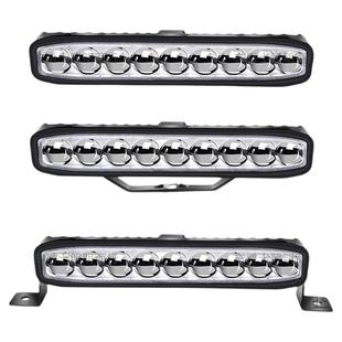 九灯珠超亮聚光铺路远射汽车货车外置强光LED中网隐藏激光炮射灯