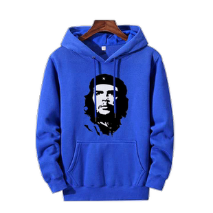 古巴红色革命英雄切格瓦拉连帽卫衣男女情侣加绒个性帽衫休闲衣服
