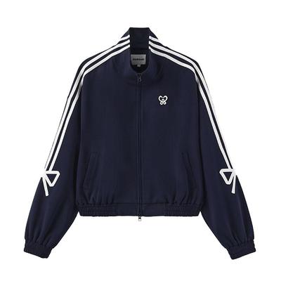 FORDARE/福蝶25春夏女士蝴蝶结贴条运动外套&贴条长裤