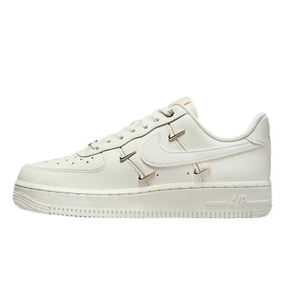 耐克女鞋Air Force 1白金四钩AF1空军一号低帮复古板鞋FV3654-111