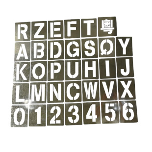 喷字模板字牌定做镂空喷漆刻字定制广告字空心字数字模具图案字模