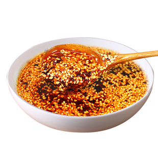 餐饮家用重庆油辣子500g袋装辣椒油海椒拌菜调料香辣味佐料不含盐