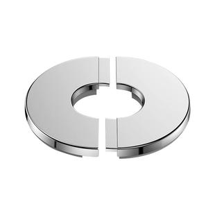 下水管遮挡装饰盖吊顶开孔不锈钢盖热水器排烟管玻璃墙孔遮丑盖子