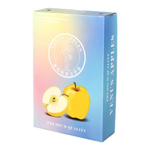 苹果礼盒空盒子高档10斤装维纳斯黄元帅黄金奶油苹果包装礼品盒子