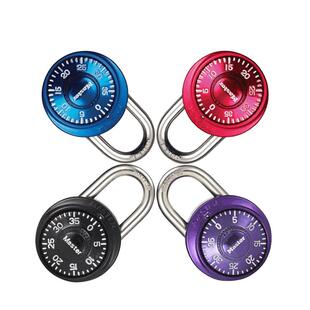 玛斯特旋转密码锁挂锁 迷你柜子健身房更衣柜锁行李箱学生锁1533D