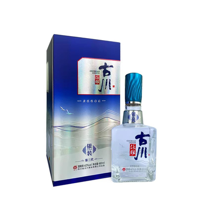 古川480mL42度三代淡雅银装